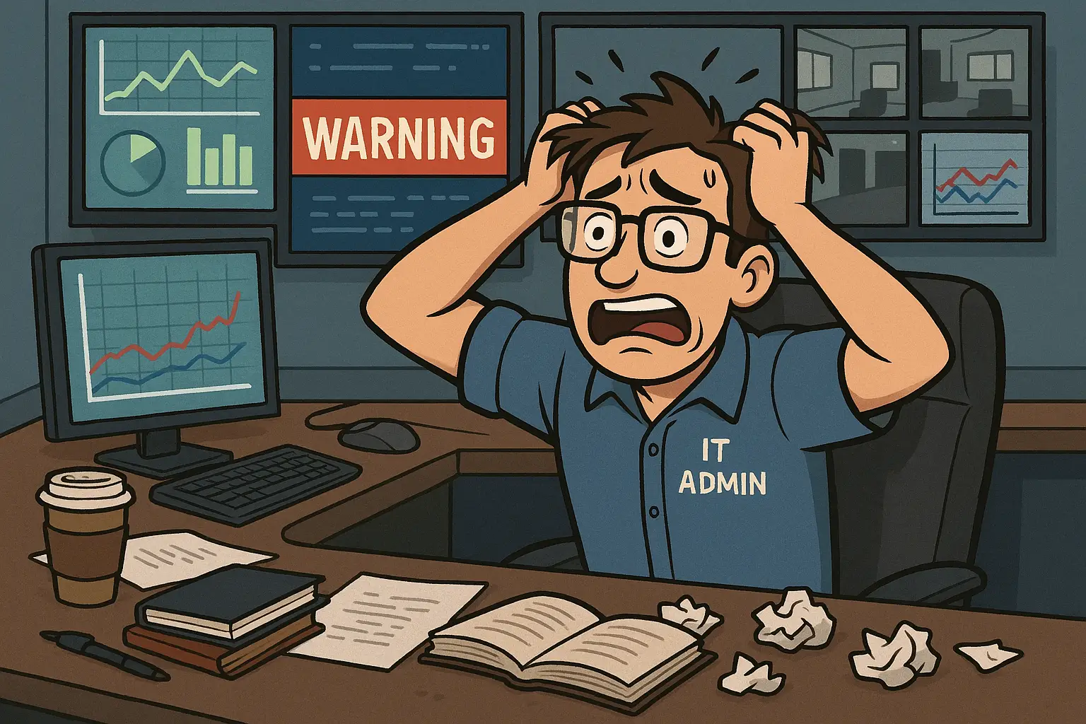 IT Admin on Fire